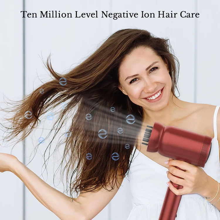 Professional BLDC motor ionic hair dryer strong wind brushless motor smart hair dryer blow Dryer