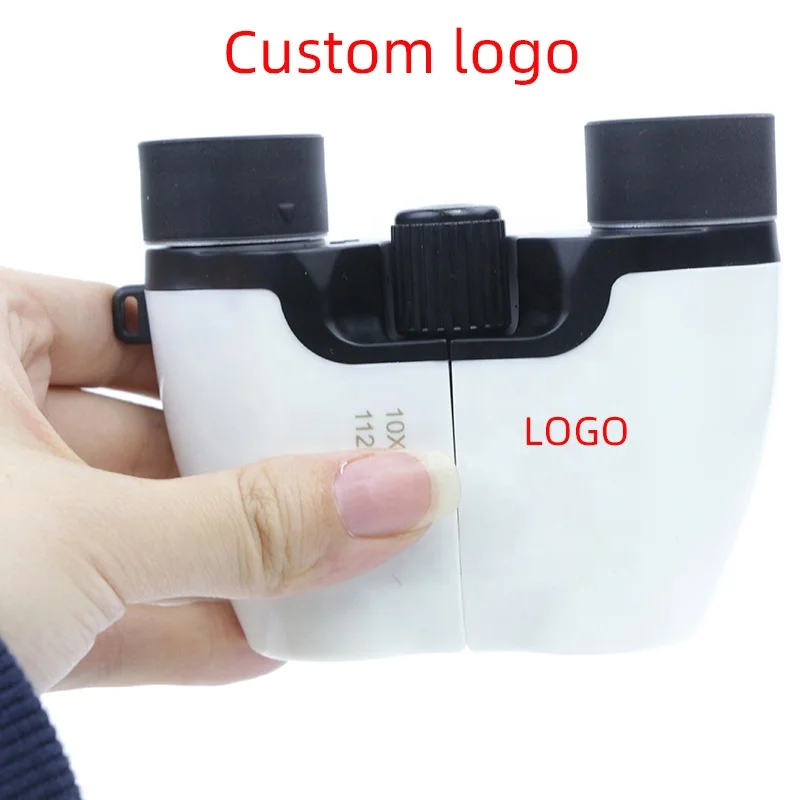 Mini Binoculars White Telescope Night Vision Hunting Powerful Portable Telescope & Binoculars Binoculars For Adults And Kids