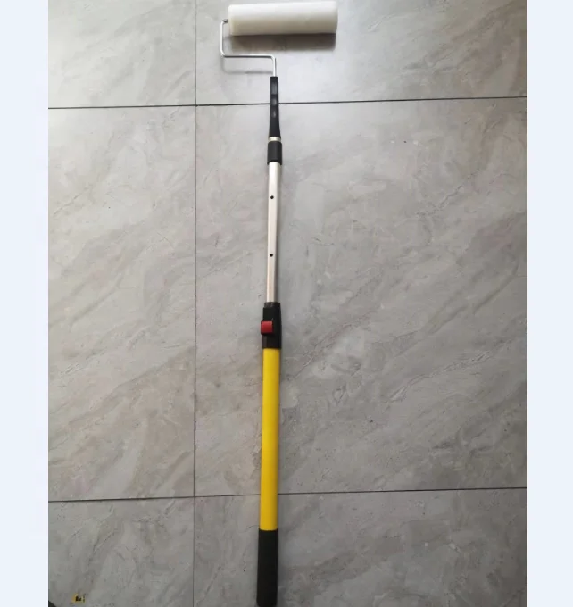 Paint Brush Paint Roller Extension Pole Cleaning Brush Telescopic Rod