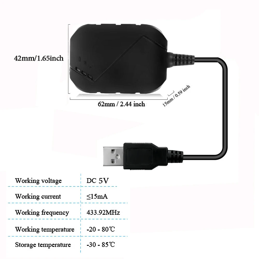  Заводская цена TPMS датчик Внешний USB приемник Android оригинальный экран монитор давления в шинах для автомобиля