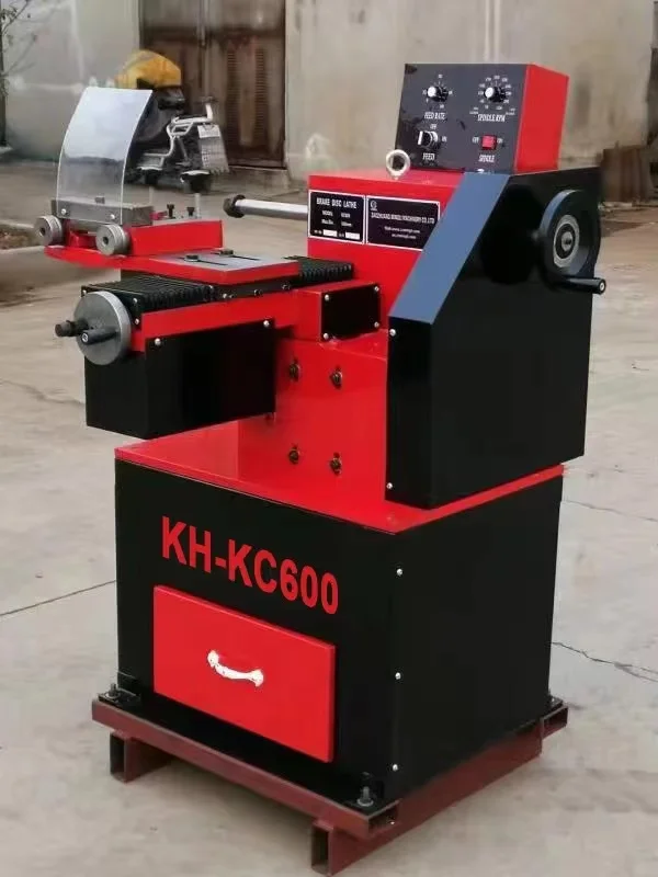 KC600 Car Brake disc repair Lathe Vertical disc repairing machine
