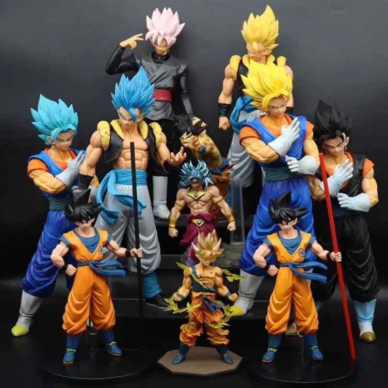 Z фигурка Goku Kakarotto Vegeta Saiyan модель цветная коробка и сумка из ОПП-пленки мультяшная игрушка Grete унисекс Dra-gon Ball