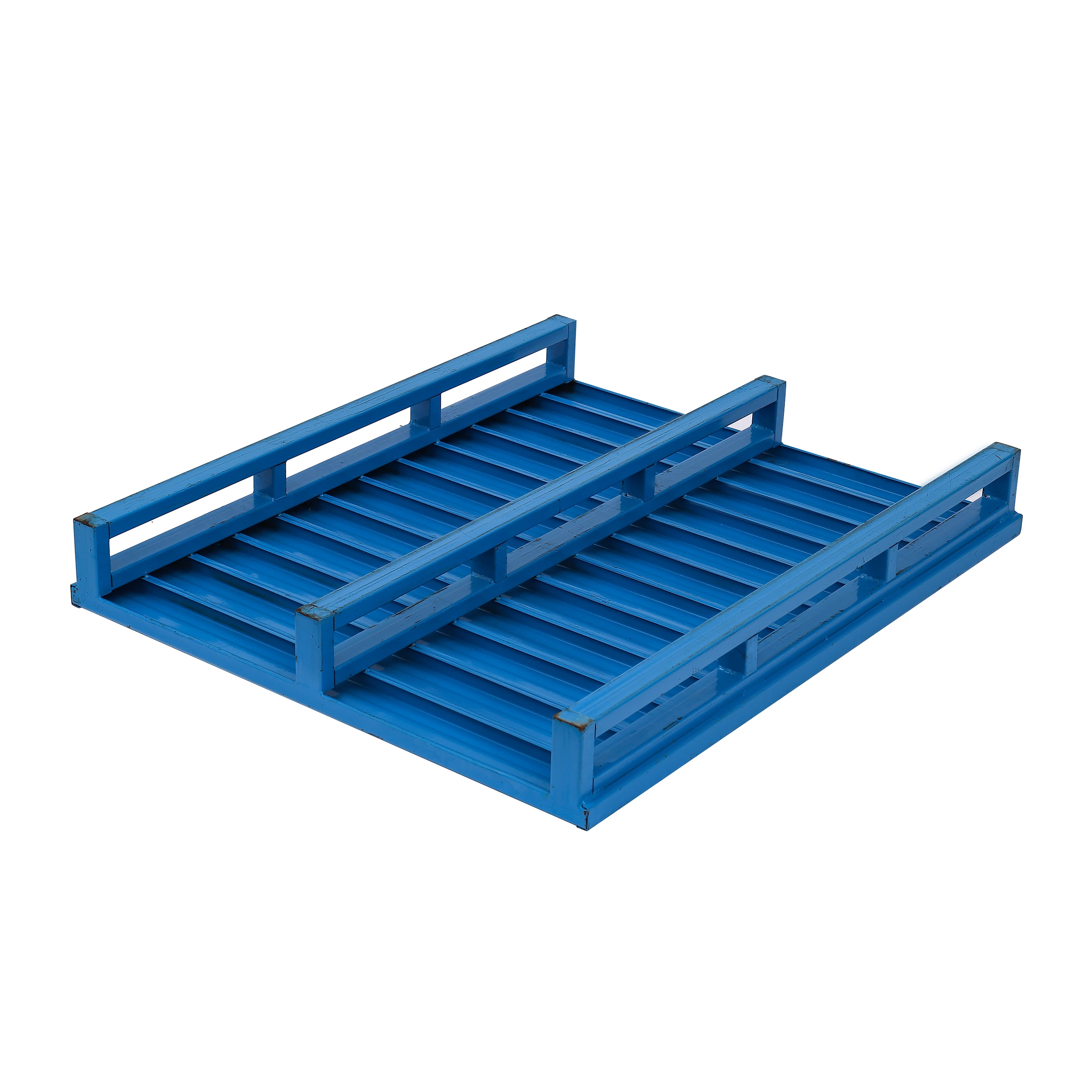 Q235 Heavy Stacking Racking System is Injected into Warehouse to Store Cargo  Metal Steel 2-Way Pallets at good price