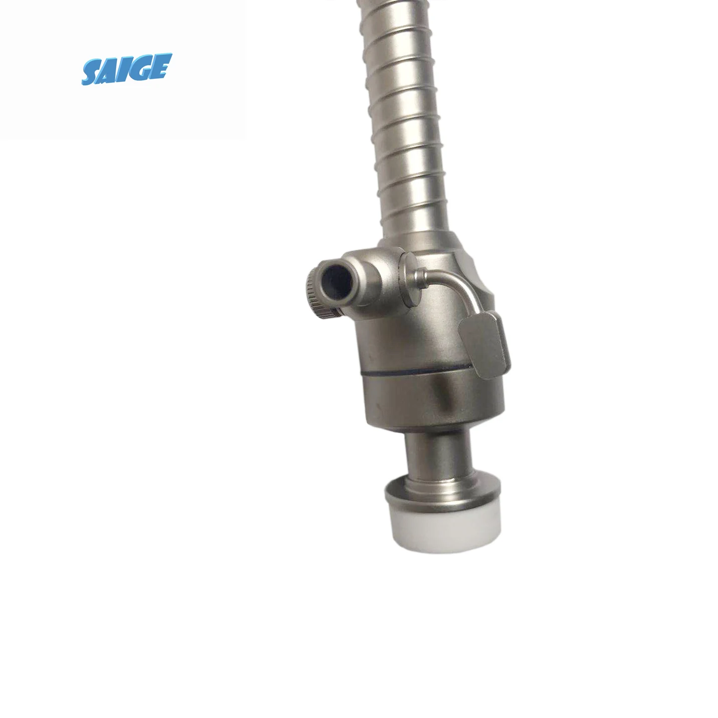 Abdominal surgical instruments/ Surgical spiral laparoscopy trocar with safety device