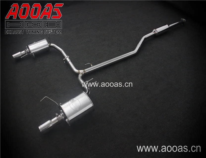 Высокопроизводительный поток для системы выхлопной трубы автомобиля Acura TLX, активный звук выхлопной трубы