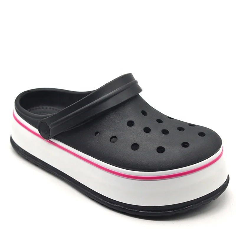 
HIGH QUALITY THICK SOLE EVA CLOGS FOR KIDS WITH DECORATION KIDS SANDALS 