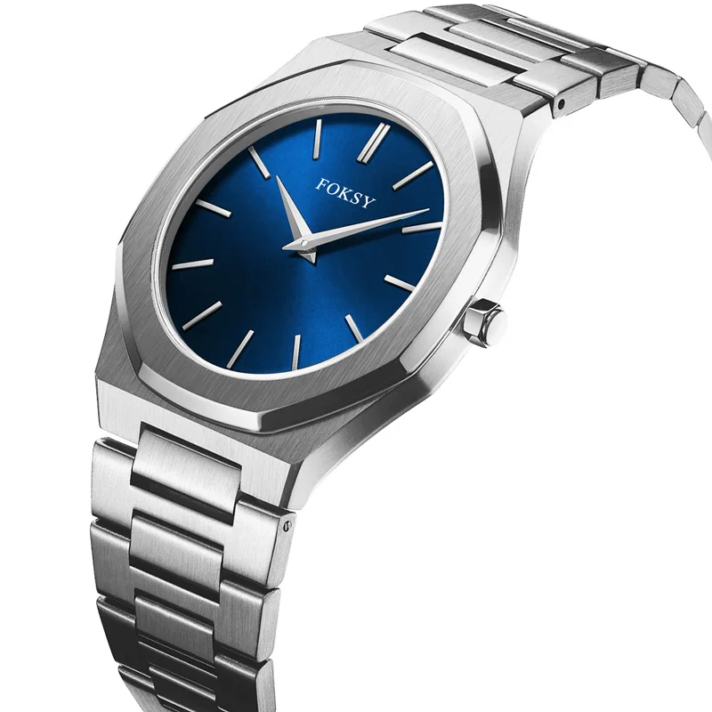 Private Label Custom Logo OEM Waterproof Minimalist Stainless Steel Fashion Classic Montre Homme Luxury Quartz Watch for Men