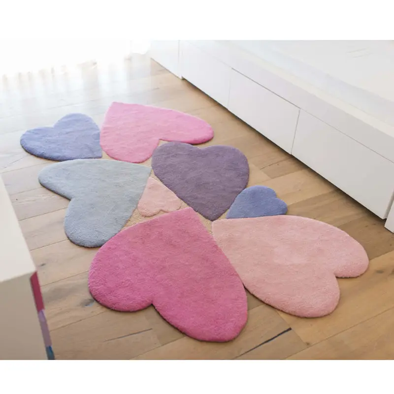 Fast Shipping Handmade Tufted Rug Fluffy & Soft Wedding Decorations Present Item for Event