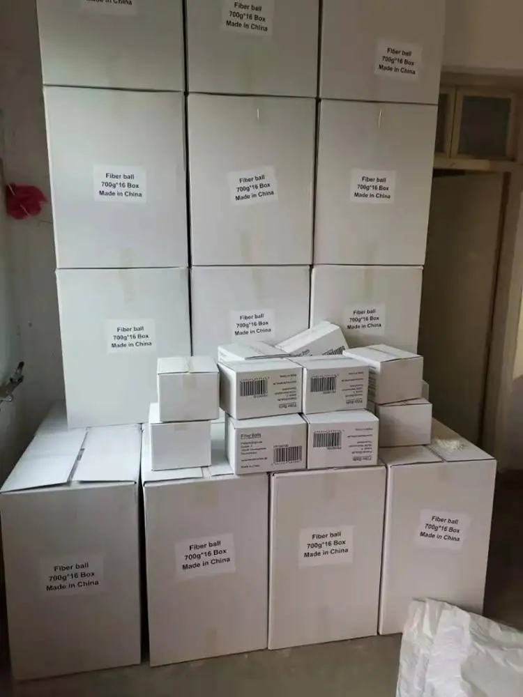 
Free shipping OEM water treatment fiber ball filter media for swimming pool Bio Balls Pool Filter 