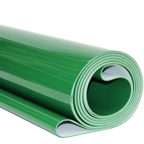 Industrial Green Yellow PVC Transmission Belt