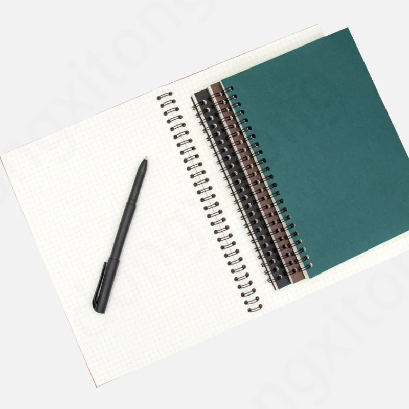 Hot Selling High-End A5 Notebooks Innovative Design Composition Books with Leather and Paper Cover Autoimmune Target End Users