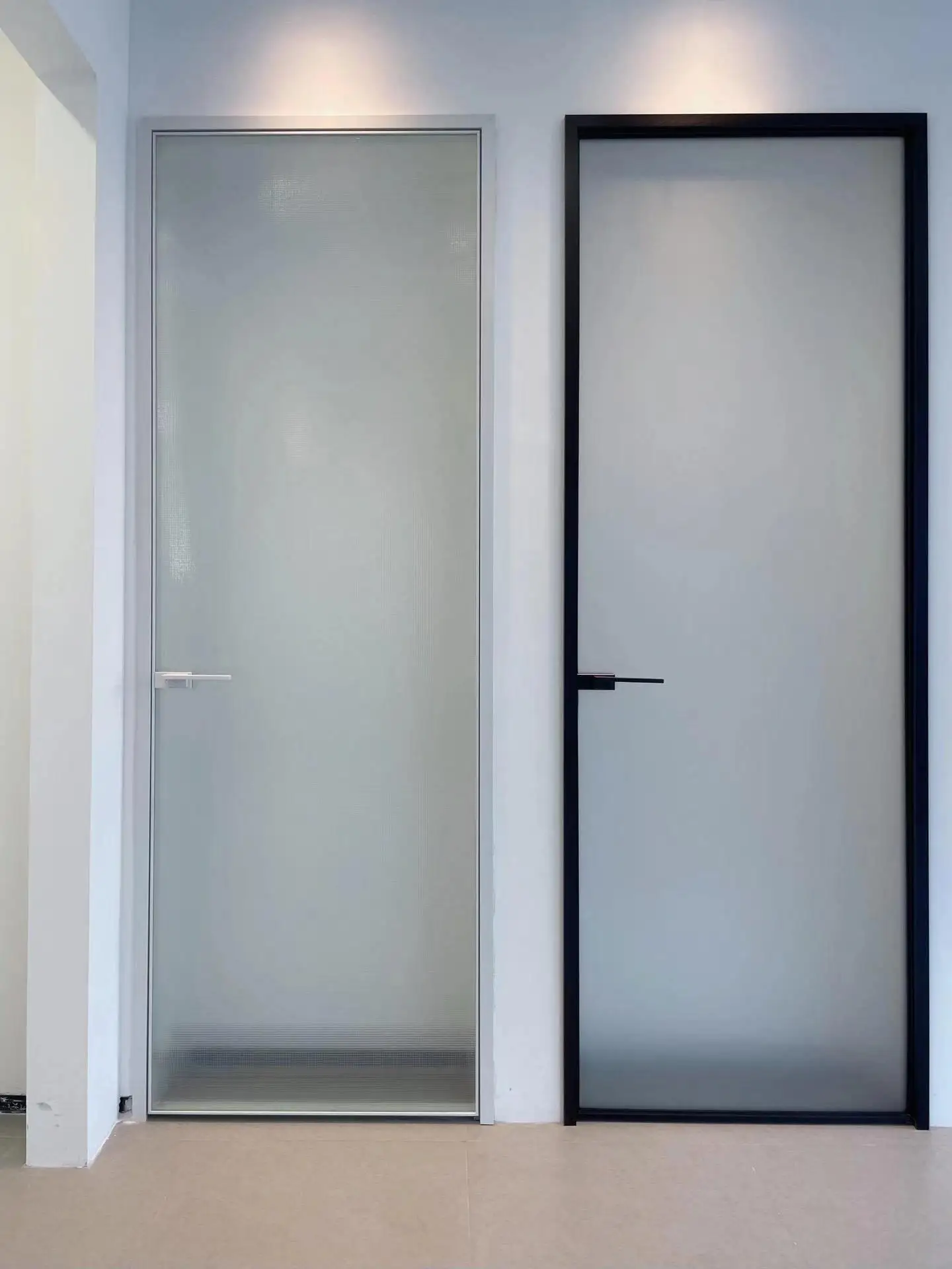 Nordi House interior frosted glass pocket doors cheap bathroom waterproof door with frosted glass