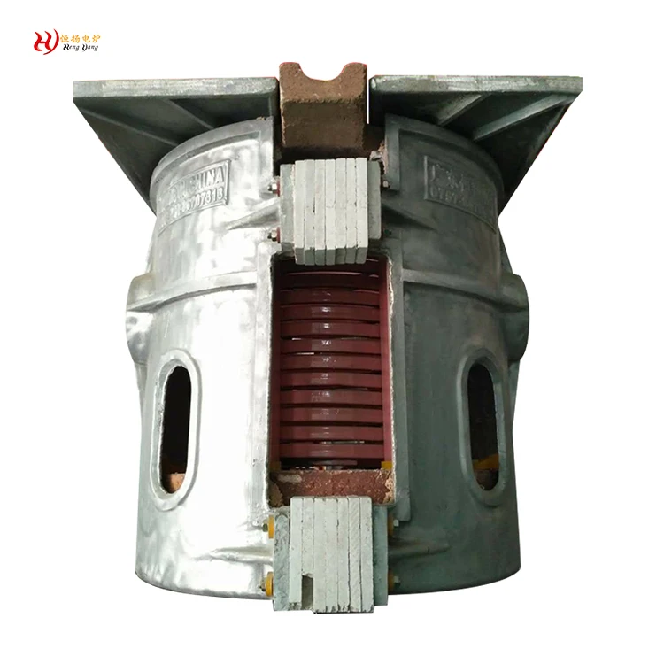Modern Design Aluminium Scrap Melting Furnace Induction Furnace Metal Casting