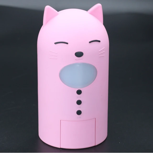 C3 Portable plastic auto toothpaste dispenser, LEDUVC toothbrush sanitizer sterilizer for kid family