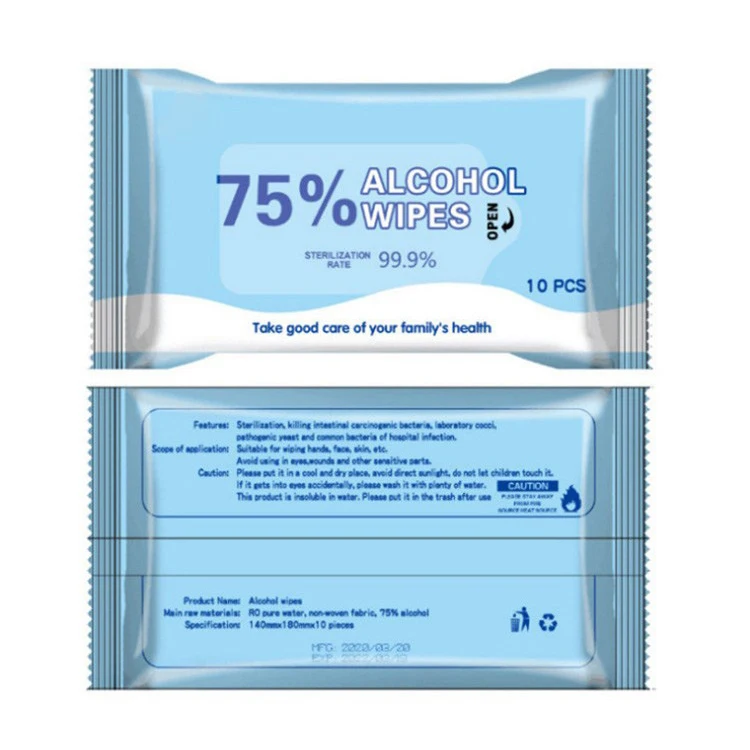 Oem биоразлагаемый дозатор влажных салфеток для домашних животных/бамбука/спанлейса с вашим собственным ярлыком