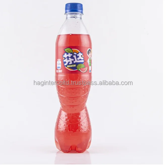 Экзотическая бутылка с зеленым яблоком Fanta 500 мл Китай
