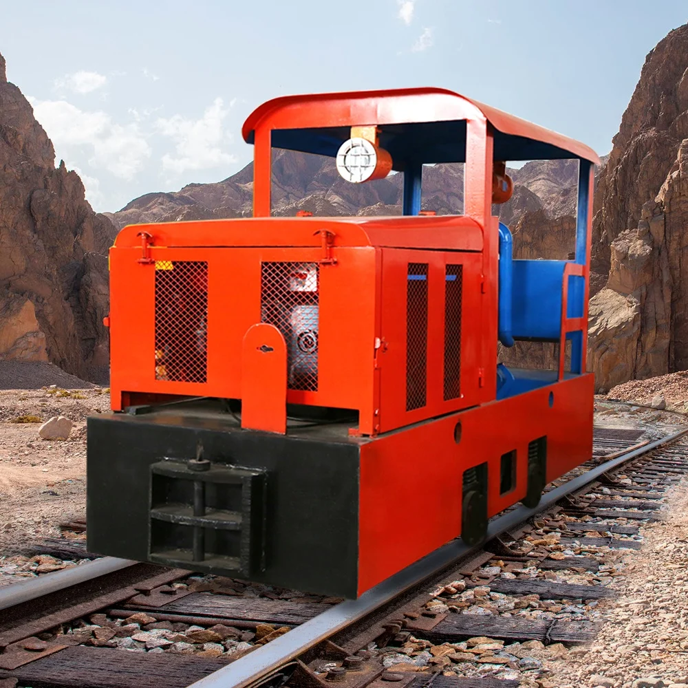 Best Selling Mining Diesel Narrow Gauge Locomotives CCG8.0/600J Train Shunting Mine Electric Locomotive