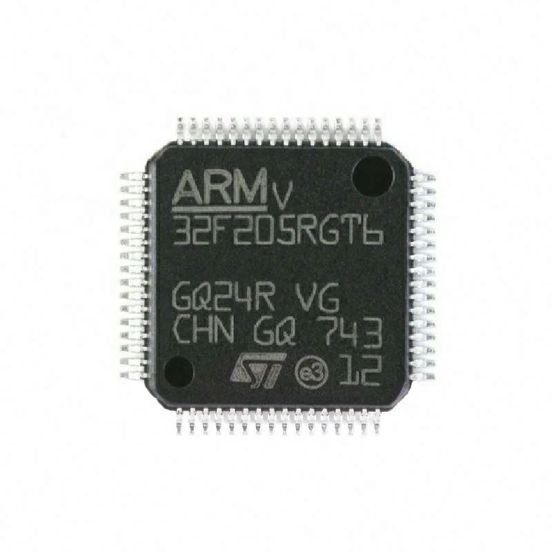 Integrated Circuit STM32F205RGT6 Microcontroller Online LQFP64 MCU STM32F205RGT6 Electronic Component