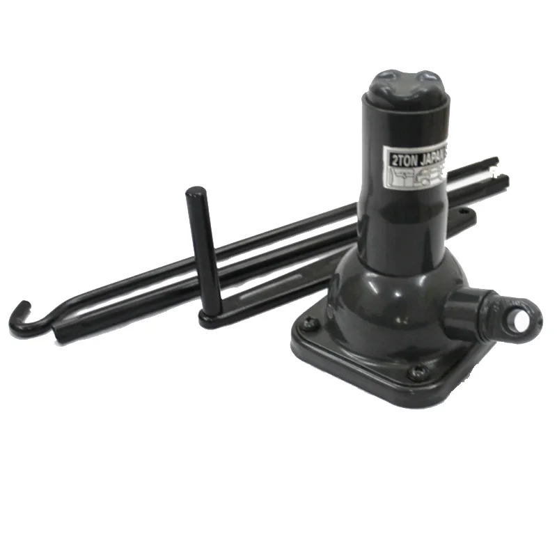 Vertical tower screw Spiral jack 2 tons hand mechanical lengthening can be used horizontal handstand gold gold top