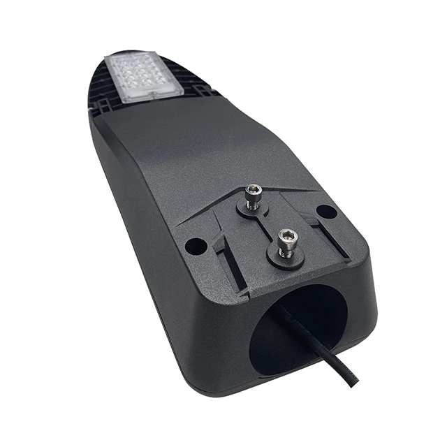 50W Type III 160x80 Degree Beam Angle Optical Lens LED Street Light