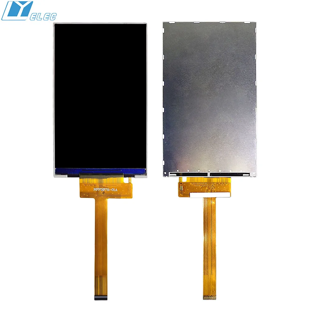 High Definition 3.97 Inch IPS TFT Display 480x800 MIPI Interface 25 Pins ST7701S LCD Module 4 Inch Graphic LCD Screen Panel