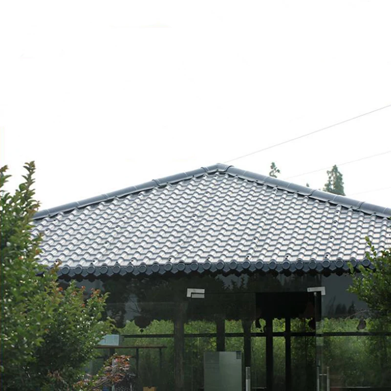 Черепица обладает устойчивостью к неблагоприятным погодным условиям и сильная прочность