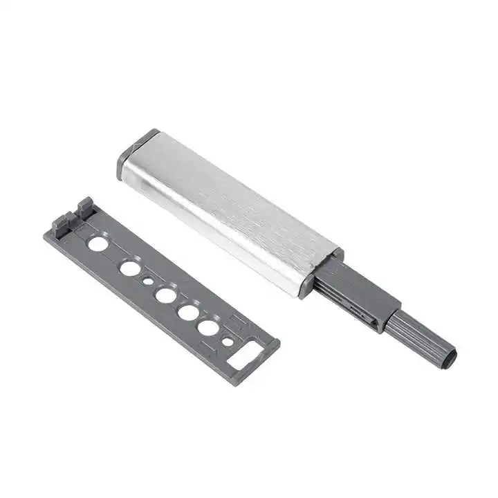 Touch Release Push Open Cabinet Door Latch Push-push Drawer Cabinet Latch Rubber Head and Magnetic Suction Head