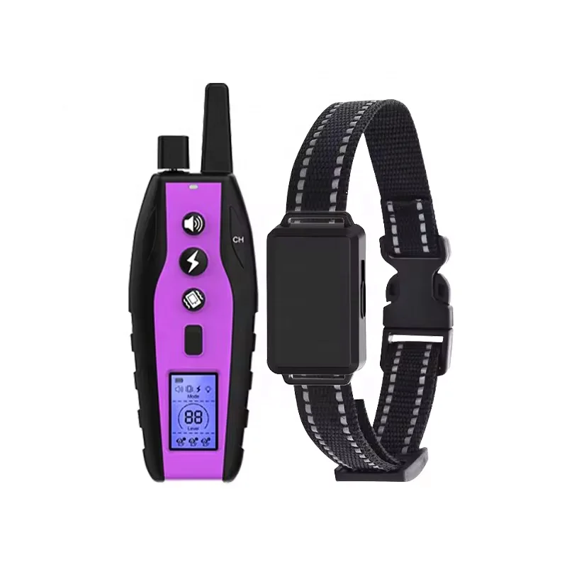 Best Quality 1000 meters 3 dogs Waterproof E-Collar Remote Electric Control Pet Shock Collar Dog Training Collar