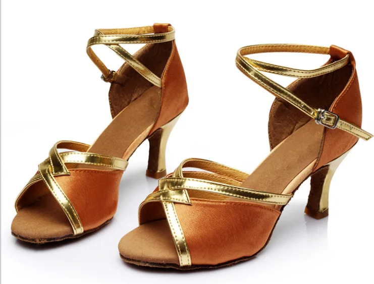 Женские туфли для латиноамериканских танцев, новые Брендовые женские туфли для латиноамериканских бальных танцев, танго, сальсы, каблук около 5 см и 7 см, оптовая продажа