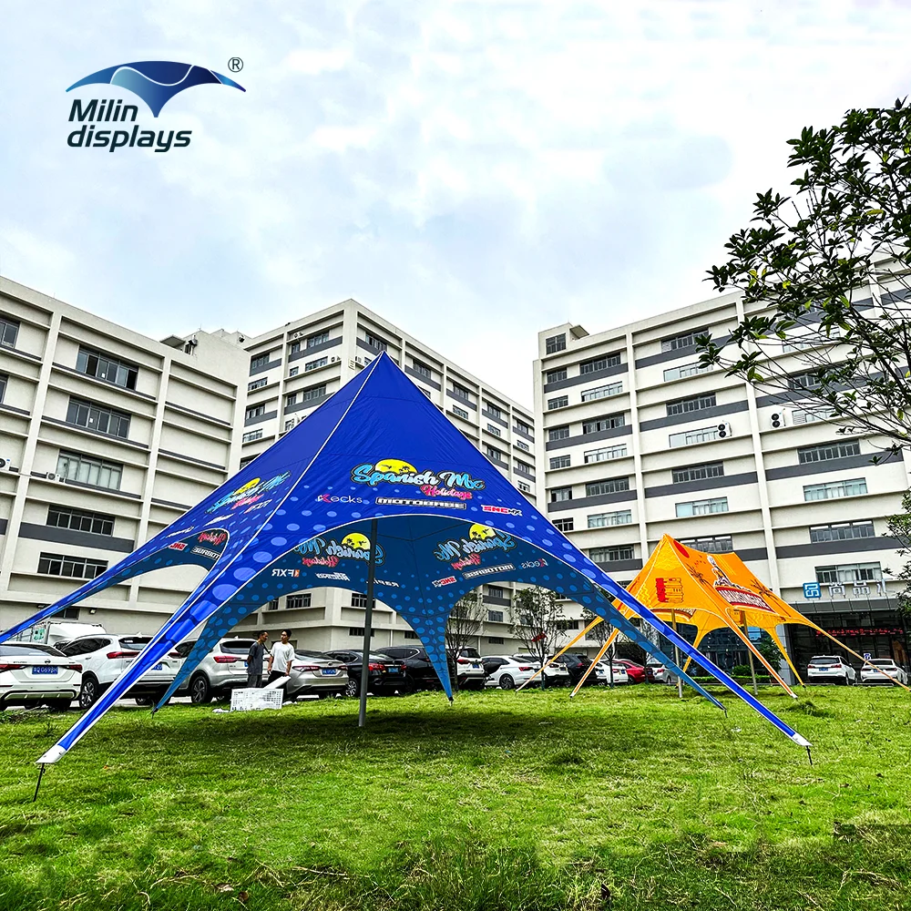 Outdoor Camping Special Shelter Easy Install Outdoor Waterproof Trade Show Star Tent