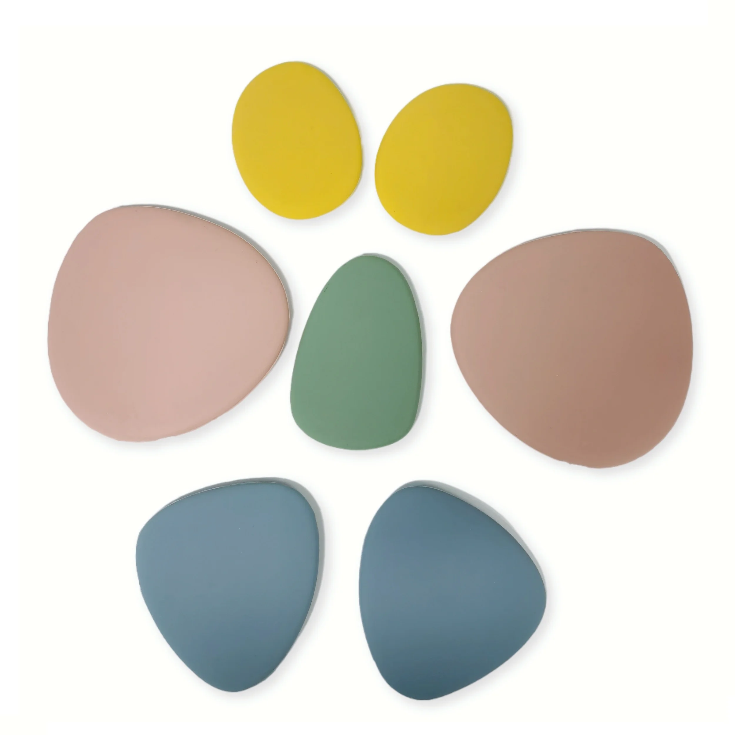 Stacking Pastel Pebbles Learning Games For Kids silicone Toys For Kids Children Preschool Learning Toys