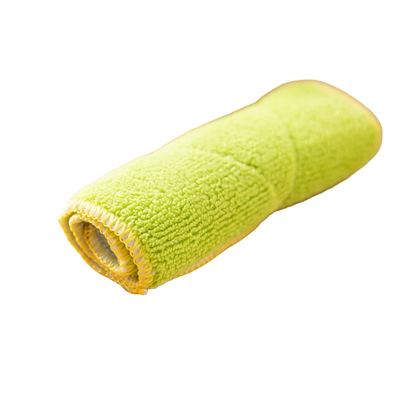 ZYJL Super Absorbent Rag Kitchen Cleaning Cloth Double layer Coral Fleece Dish Towel Dish Cloth Kitchen Rag Gadgets RAG