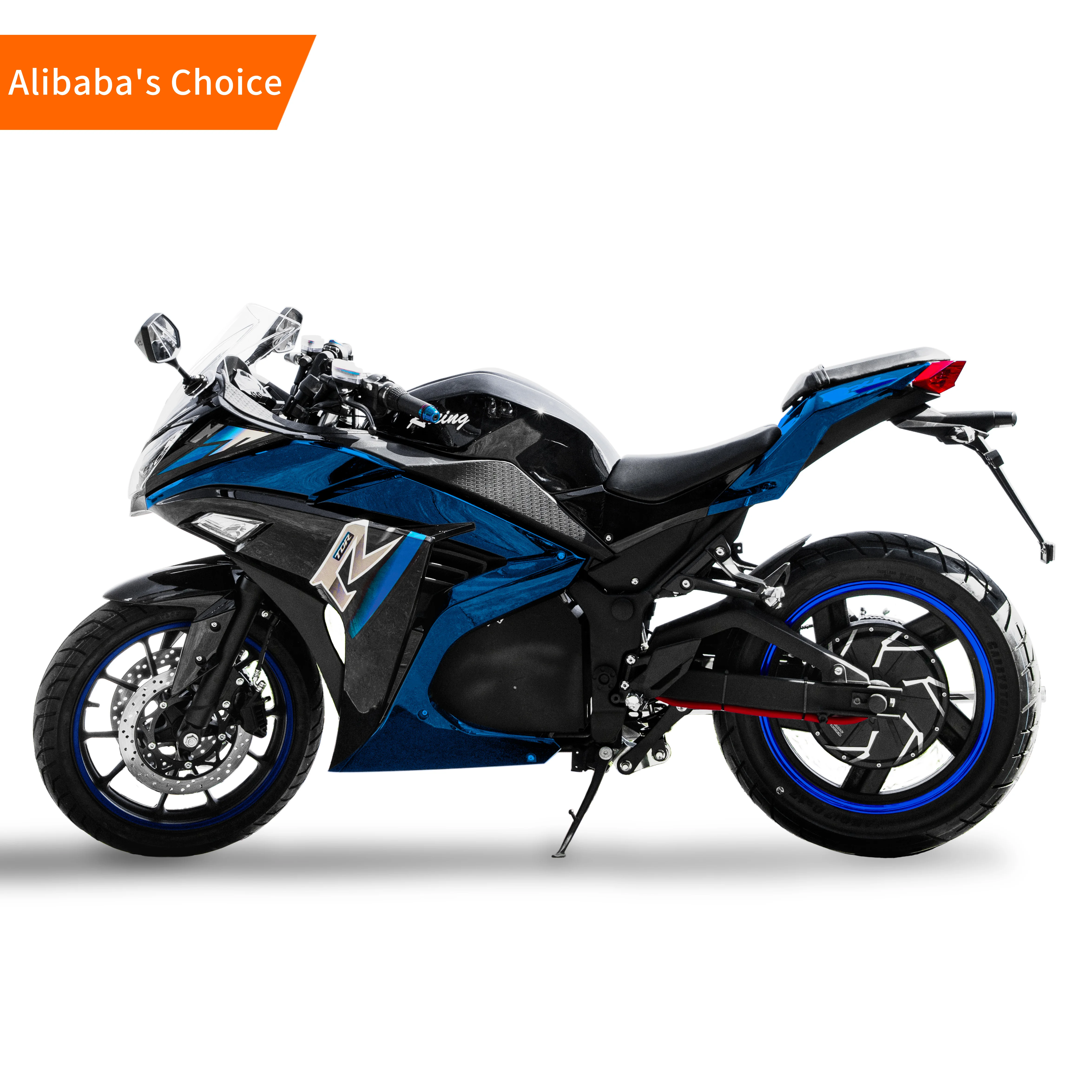 Manufacturer Wholesale 70 km/h /60km/h eec adult racing electric motorcycles
