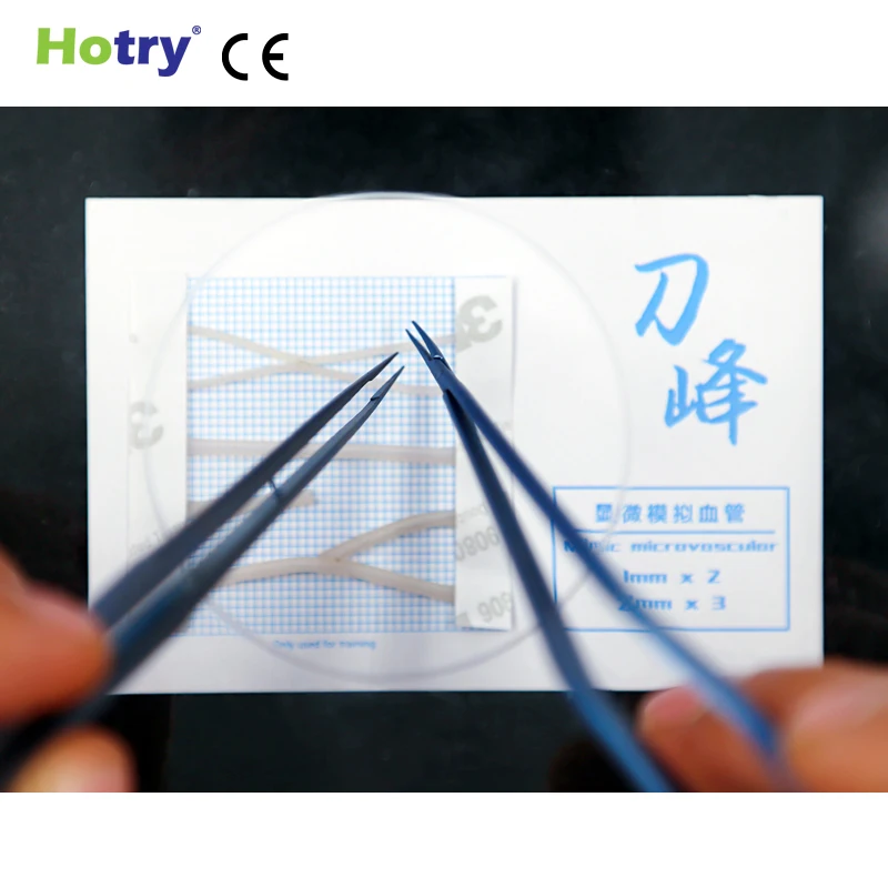 
Simulated Blood Vessels Tray Microscopic Simulated Vascular Anastomosis Training Microsurgery Trainer Microvascular 