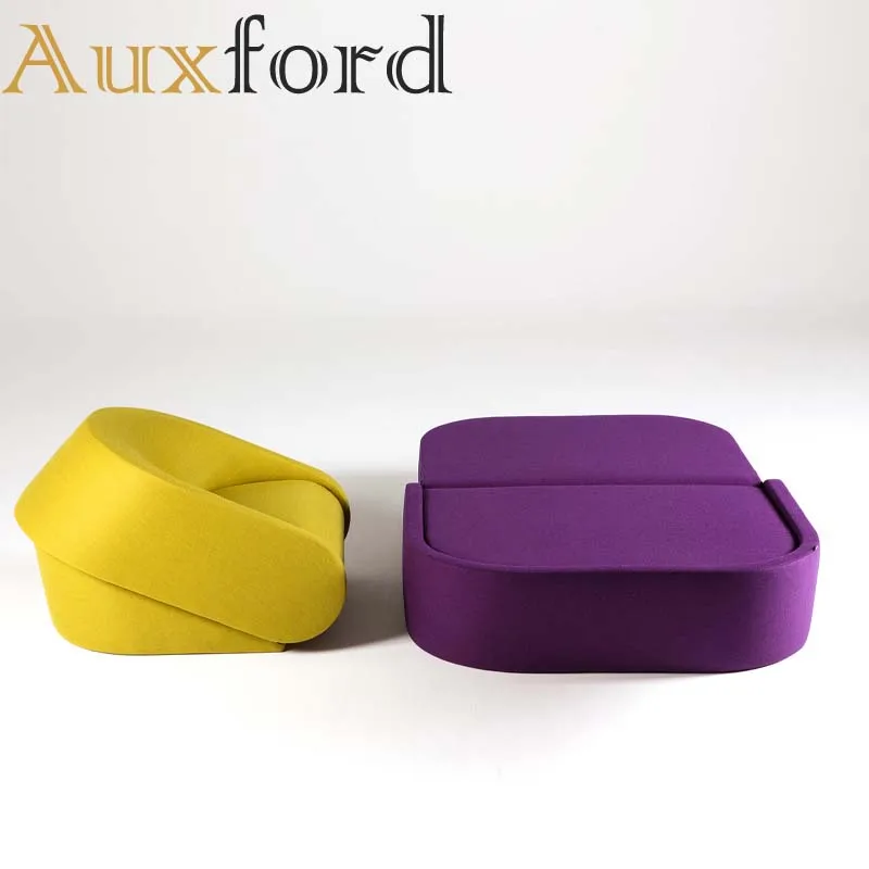 European style fabric folding sofa multifunction sofa bed living room furniture single seat