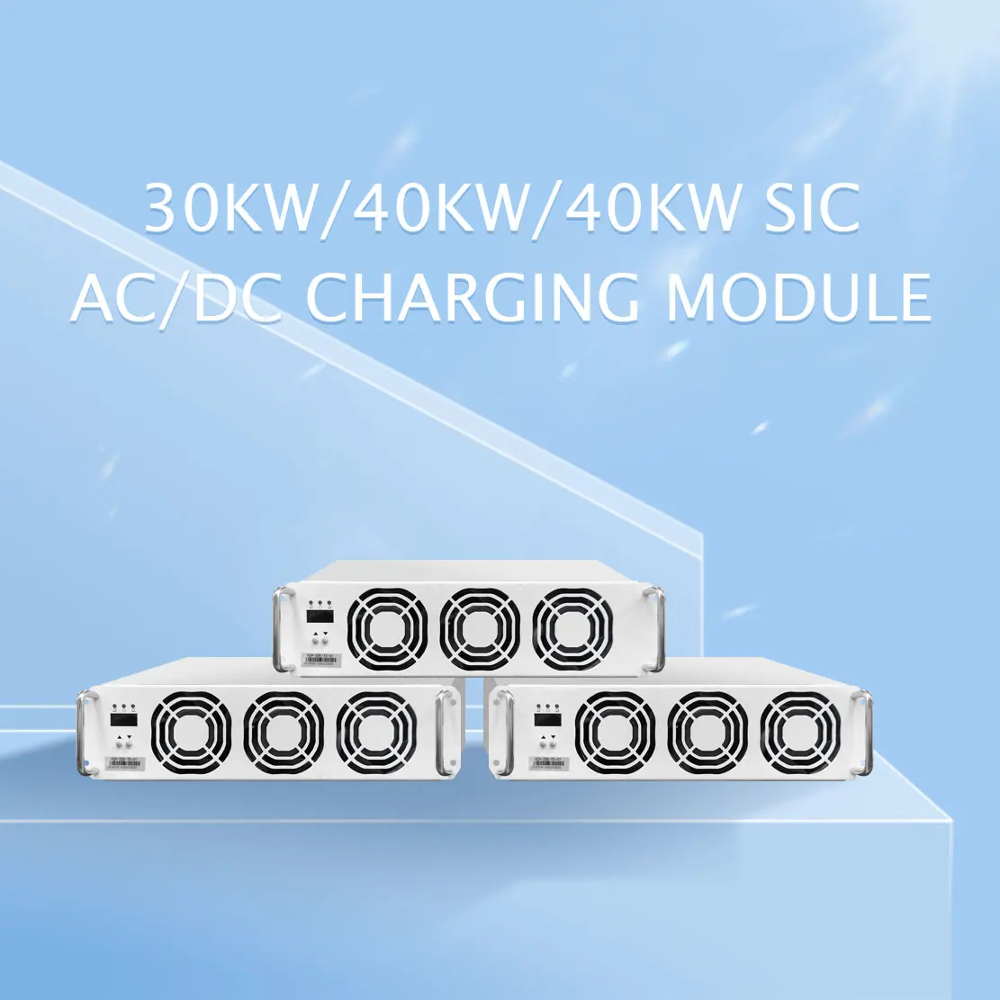 Wholesale 40KW AC/DC Charge Module High Voltage Power Supply US Version Constant Air Cooling More Efficiency for Fast Charger
