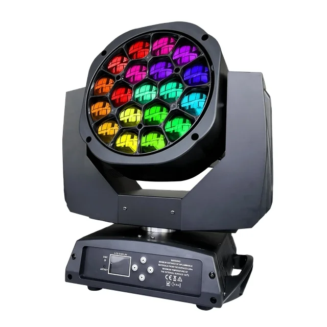  Акция! Светодиодная Подвижная головка bee eye k10 19*15