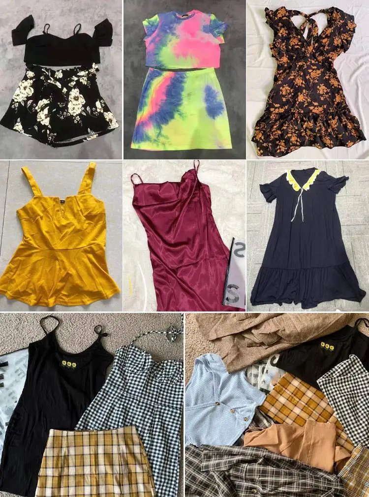 Cheap Mixed Clothing Stock Lot Dresses Jeans Assorted Ropa De Al Por Mayor Women Supplier used Clothes