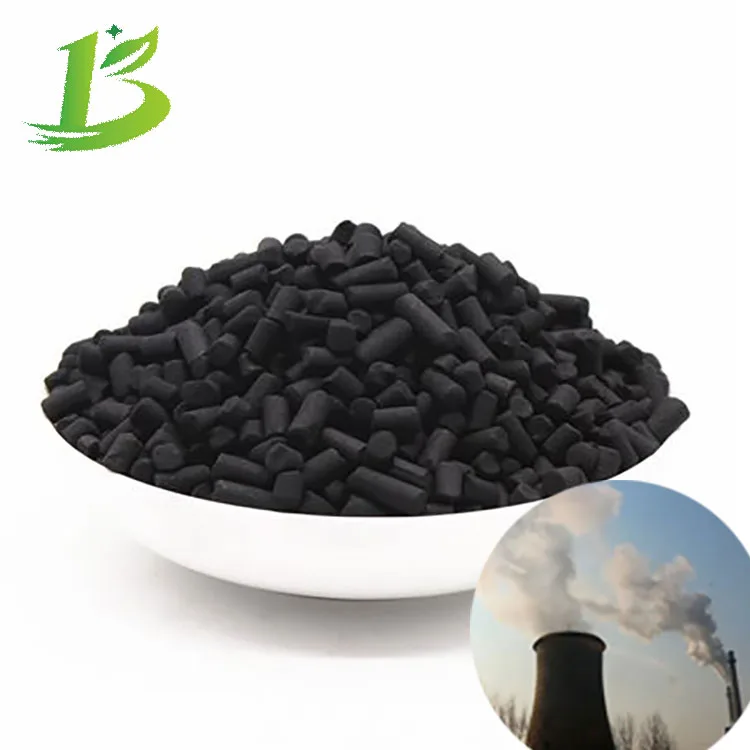 Coal columnar activated carbon industrial waste gas treatment activated carbon spray room adsorption