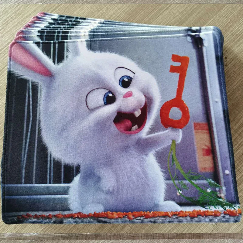 Custom oversized thickened non-slip luminescent pad with overlock color advertising mouse pad