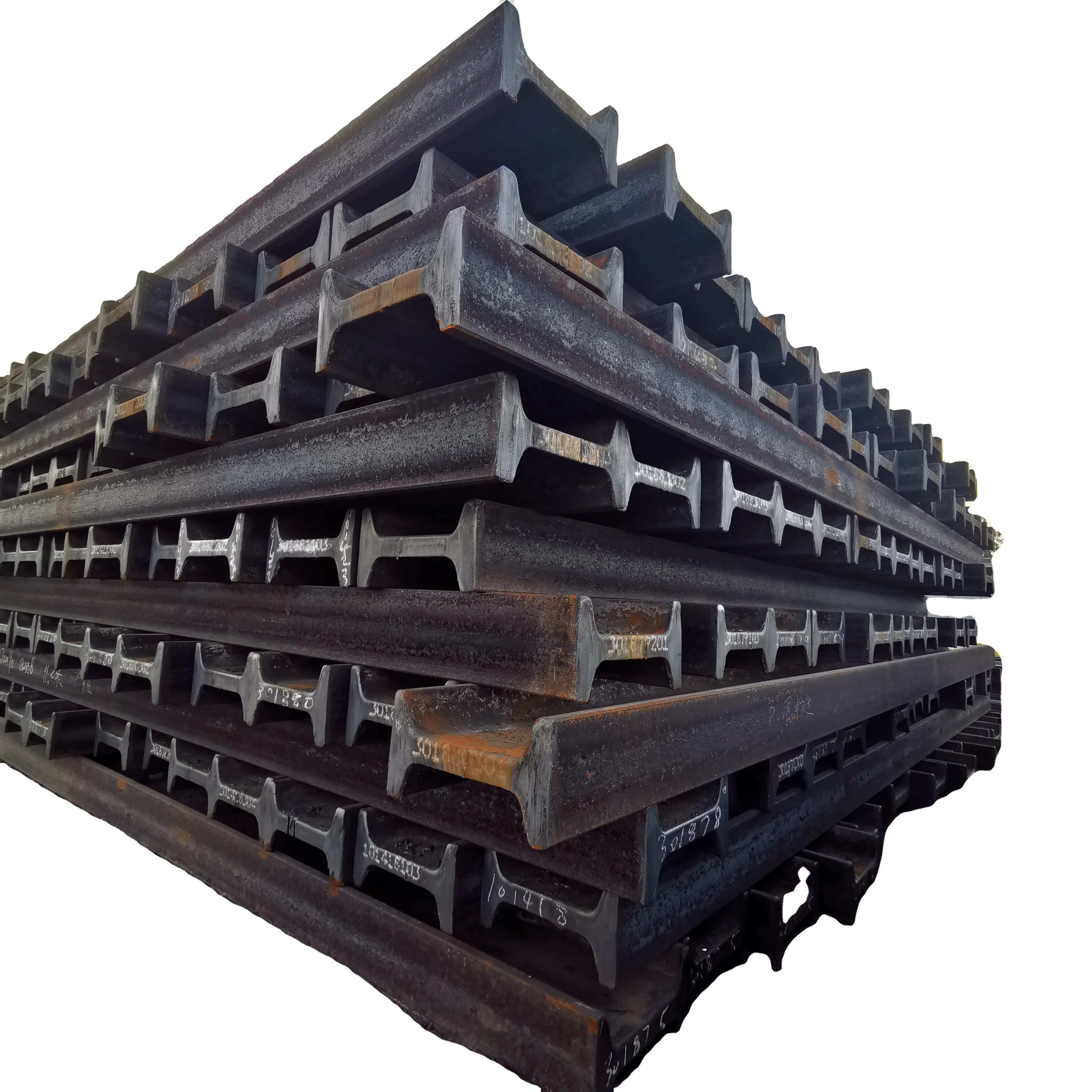 UIC 860 Standard 900A 1100 R260 UIC60 UIC54 Railway Rail High Speed Railway Steel Rail UIC 60 UIC 54
