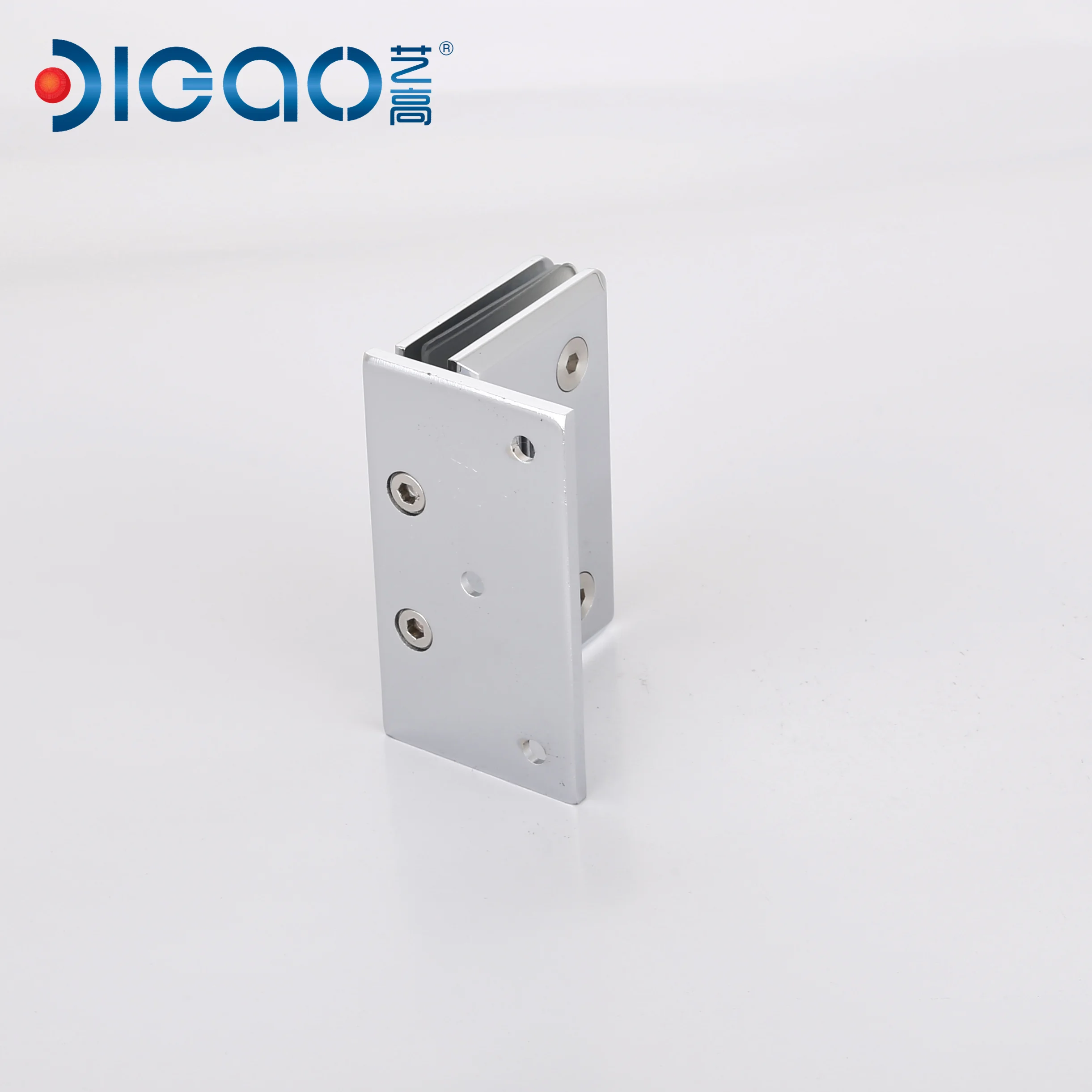 Frameless 8-12mm Wall To Glass Swing Door Clamp  hinge sliding door Shower Door Hinge Hardware