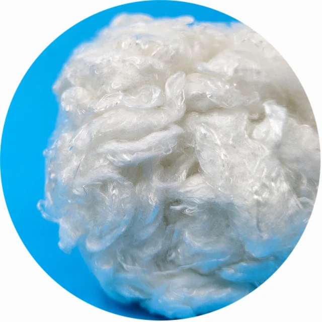 1.2D 38MM Raw White Bamboo Fiber for Spinning