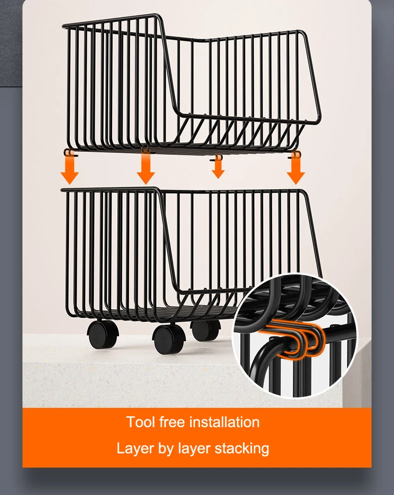 Wholesale Kitchen Wire Storage Basket Household Items