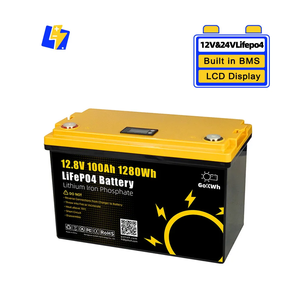 Grade A 12v 24v 100Ah 200Ah 50Ah 400Ah LiFePO4 Lithium Iron Phosphate For 12V 24V 48V 60V Battery Pack