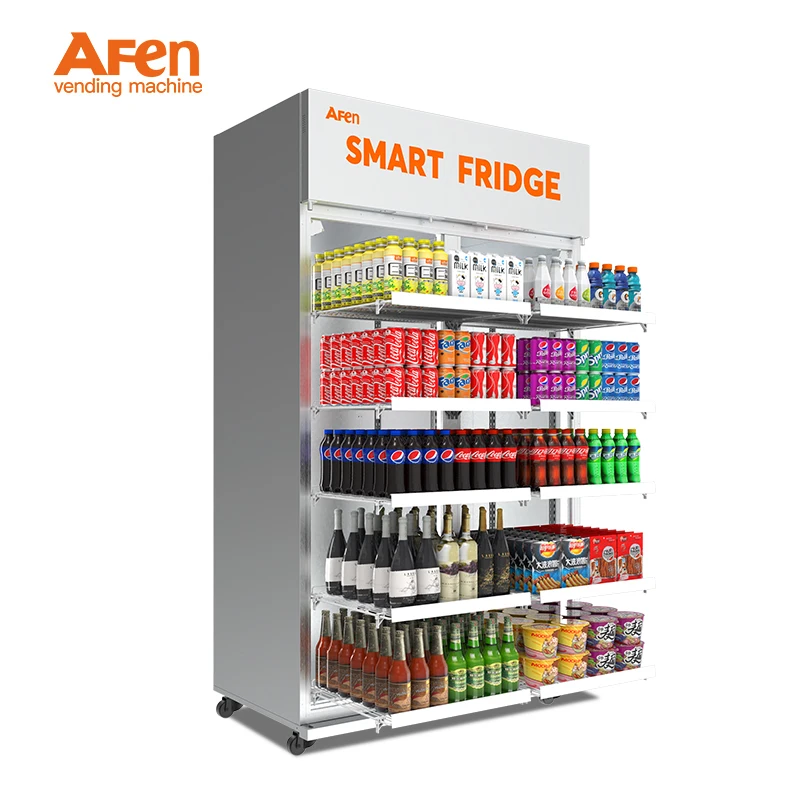 AFEN Smart Fridge Fresh Food Vending Machine Healthy Vending Machine Automatic Cooling