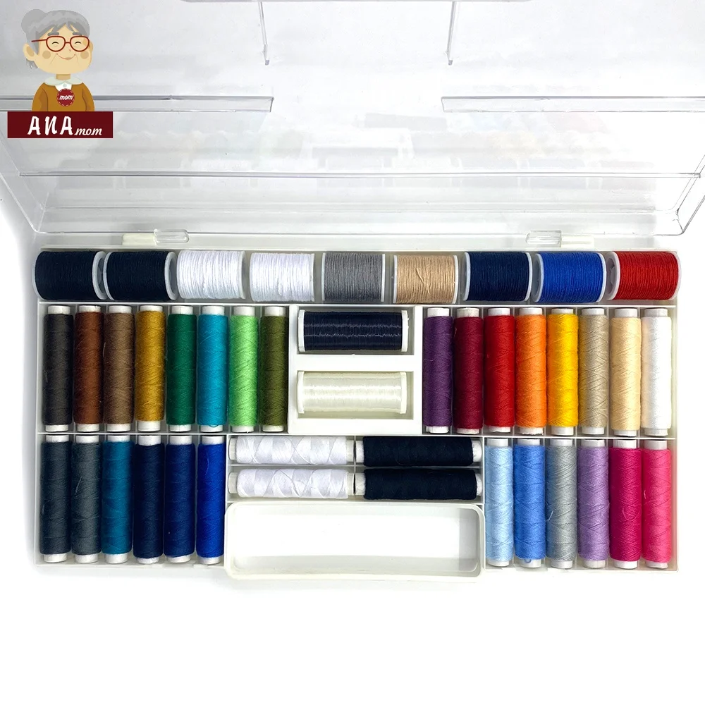 High quality professional home sewing kit thread 40/2 sewing kit organizer for kids and adults diy handmade craft sewing