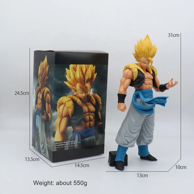 Лидер продаж 3 вида стилей фигурка аниме «Дракон Z» 31 см Супер Saiyan GoKu из ПВХ смолы игрушечные фигурки