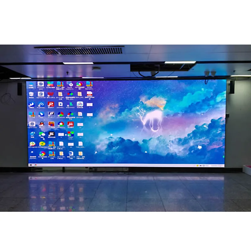 Front service p0.78 0.93 1.25 1.56 1.87 indoor flip chip cob screen micro led wall panel mini led tv display screen