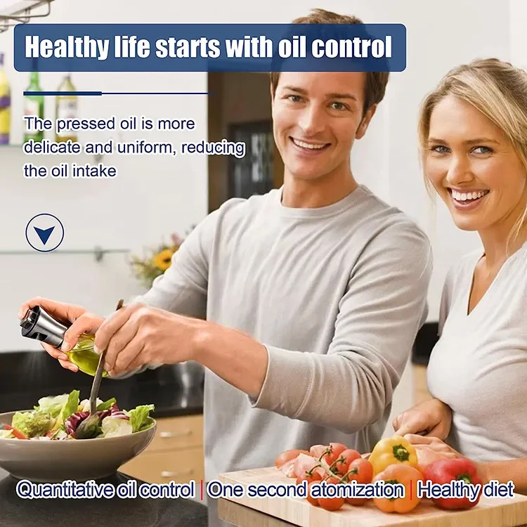 Kitchen Vinegar Wine Liquor Fine Mist Spraying 200ml/7oz Olive Oil Mister Sprayer Oil Bottle Pump Spray Dispenser Bottle